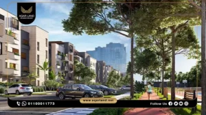 دوبلكس بمساحة 211 متر مربع كمبوند ايون مول العرب 6 اكتوبر