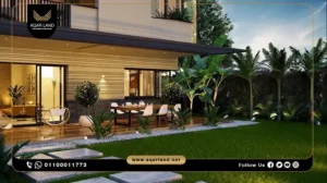 دوبلكس بمساحة 59 متر مربع كمبوند ايون مول العرب 6 اكتوبر