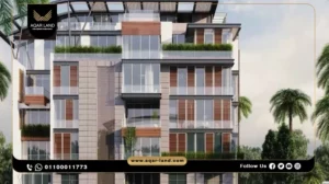 بنتهاوس بمساحة 80 متر مربع الجازي فيرست ماريوت ريزيدنس القاهرة الجديدة