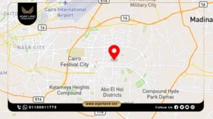 بنتهاوس بمساحة 80 متر مربع الجازي فيرست ماريوت ريزيدنس القاهرة الجديدة