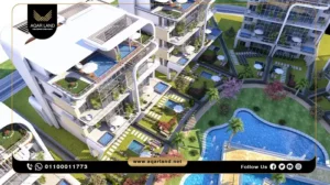 شقة بمساحة 140 متر مربع كمبوند اتيكا العاصمة الإدارية الجديدة