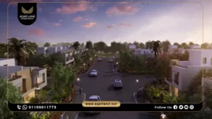 تاون هاوس بمساحة 246 متر مربع كمبوند اتريو الشيخ زايد