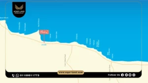 دوبلكس بمساحة 172 متر مربع قرية ازها الساحل الشمالي