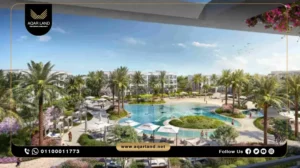 شقة بمساحة 118 متر مربع كمبوند بيل في الشيخ زايد