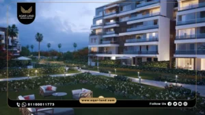 دوبلكس بمساحة 264 متر مربع كابيتال جاردنز بالم هيلز القاهرة الجديدة