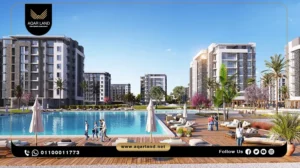 شقة بمساحة 152 متر مربع كمبوند كاسيل لاند مارك العاصمة الإدارية