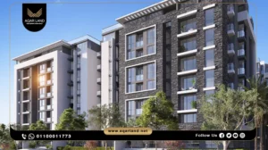 شقة بمساحة 175 متر مربع كمبوند كاسيل لاند مارك العاصمة الإدارية