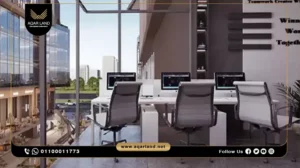 محل تجاري بمساحة 39 متر مربع ايجوال مول التجمع الخامس