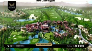 فيلا بمساحة 800 متر مربع كمبوند قطامية ديونز التجمع الخامس