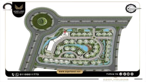 شقة بمساحة 154 متر مربع كمبوند أويا العاصمة الإدارية الجديدة