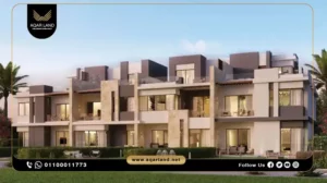 توين هاوس بمساحة 280 متر مربع كمبوند تاوني هايد بارك أكتوبر