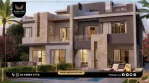 توين هاوس بمساحة 280 متر مربع كمبوند تاوني هايد بارك أكتوبر