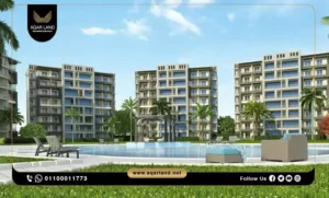 شقة بمساحة 140 متر مربع كمبوند ذا سيتي فالي العاصمة الإدارية