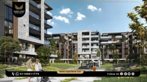 شقة بمساحة 110 متر مربع كمبوند يلو التجمع الخامس