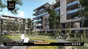 شقة بمساحة 110 متر مربع كمبوند يلو التجمع الخامس