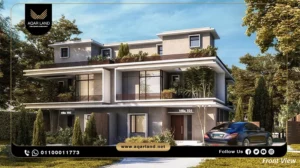 دوبلكس بمساحة 212 متر مربع كمبوند البوسكو العاصمة الإدارية الجديدة