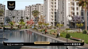 شقة بمساحة 202 متر مربع كمبوند أورو العاصمة الإدارية