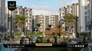 شقة بمساحة 196 متر مربع كمبوند أورو العاصمة الإدارية