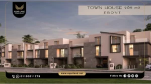 فيلا بمساحة 256 متر مربع كمبوند كيفا صبور 6 اكتوبر