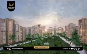 دوبلكس بمساحة 359 متر مربع كمبوند ازادير التجمع الخامس