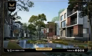 شقة بمساحة 125 متر مربع كمبوند بلو تري التجمع الخامس