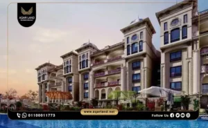 شقة بمساحة 162 متر مربع كمبوند روك فيرا التجمع الخامس