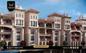 شقة بمساحة 162 متر مربع كمبوند روك فيرا التجمع الخامس