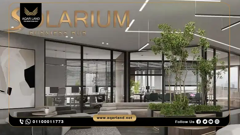 Location of Solarium Business Hub New Cairo