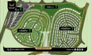 شقة بمساحة 400 متر مربع كمبوند ستون بارك التجمع الخامس