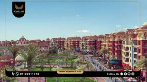 شقة بمساحة 78 متر مربع كمبوند بورتو اكتوبر