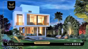 فيلا بمساحة 380 متر مربع كمبوند بورتو اكتوبر