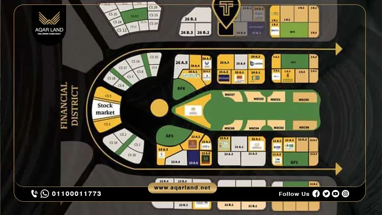 ثري سكوير بيزنس تاور العاصمة الإدارية Three Square بمقدم 10%