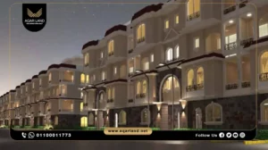 شقة بمساحة 159 متر مربع كمبوند أبها 6 أكتوبر