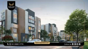 دوبلكس بمساحة 192 متر مربع كمبوند اريا صبور مستقبل سيتي