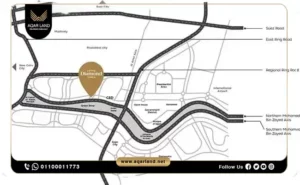 محل تجاري بمساحة 43 متر مربع دايموند تاور العاصمة الإدارية