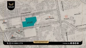 مكتب اداري بمساحة 80 متر مربع كمبوند ايفر ويست 6 أكتوبر