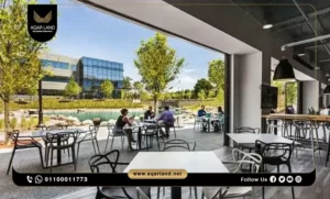 مكتب إداري بمساحة 300 متر مربع مول لاميرادا بلازا التجمع الخامس