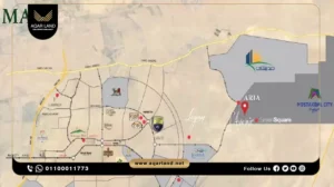 شقة بمساحة 120 متر مربع كمبوند لافينير صبور المستقبل سيتي