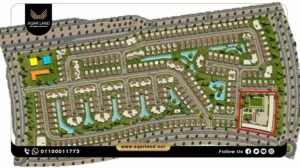 دوبلكس بمساحة 229 متر مربع كمبوند نيوبوليس المستقبل سيتي