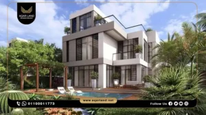 توين هاوس بمساحة 252 متر مربع كمبوند سعادة التجمع السادس