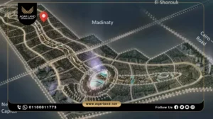 دوبلكس بمساحة 177 متر مربع كمبوند بيتا جرينز مدينة المستقبل