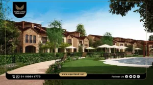 شقة بمساحة 265 متر مربع كمبوند جرين سكوير صبور مدينة المستقبل