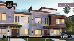 فيلا بمساحة 439 متر مربع كمبوند ازار التجمع الخامس