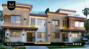 فيلا بمساحة 439 متر مربع كمبوند ازار التجمع الخامس