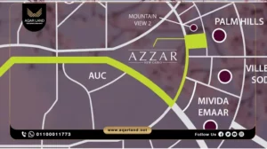 فيلا بمساحة 439 متر مربع كمبوند ازار التجمع الخامس