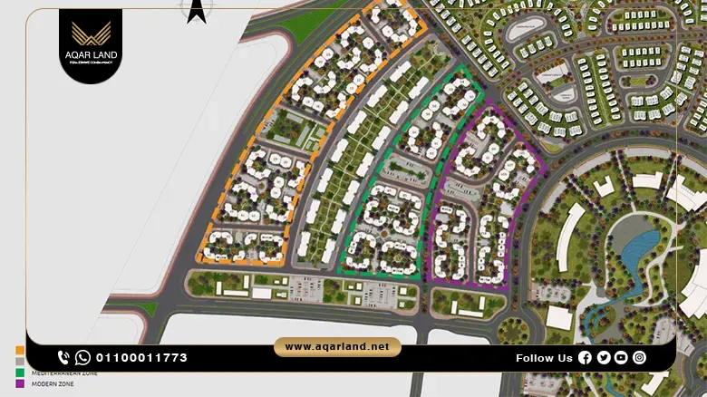 Location of Al Maqsad Residences New Capital