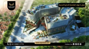 عيادة بمساحة 33 متر مربع مول ذا ووك العاصمة الادارية الجديدة