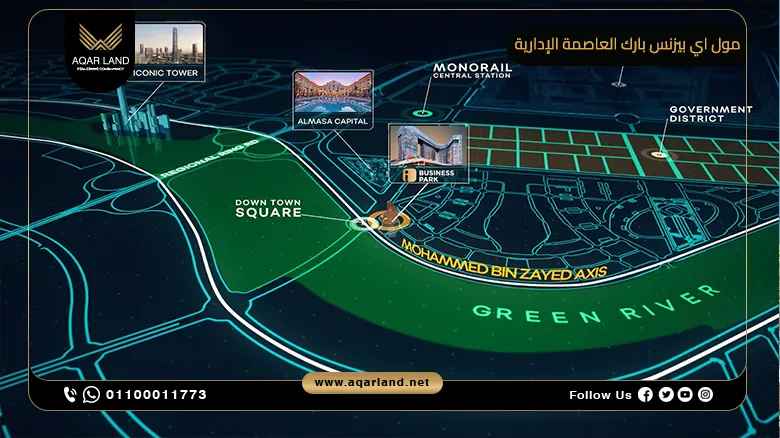 مول اي بيزنس بارك العاصمة الادارية I Business Park New Capital