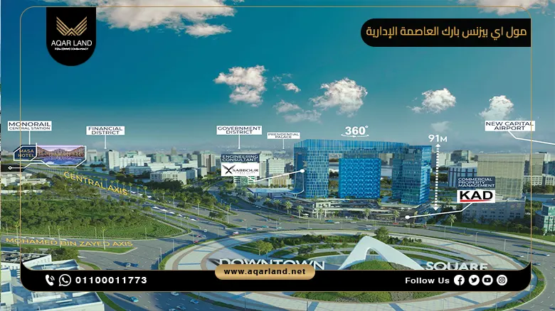 مول اي بيزنس بارك العاصمة الادارية I Business Park New Capital