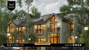 تاون هاوس بمساحة 180 متر مربع كمبوند ذا مارك القاهرة الجديدة